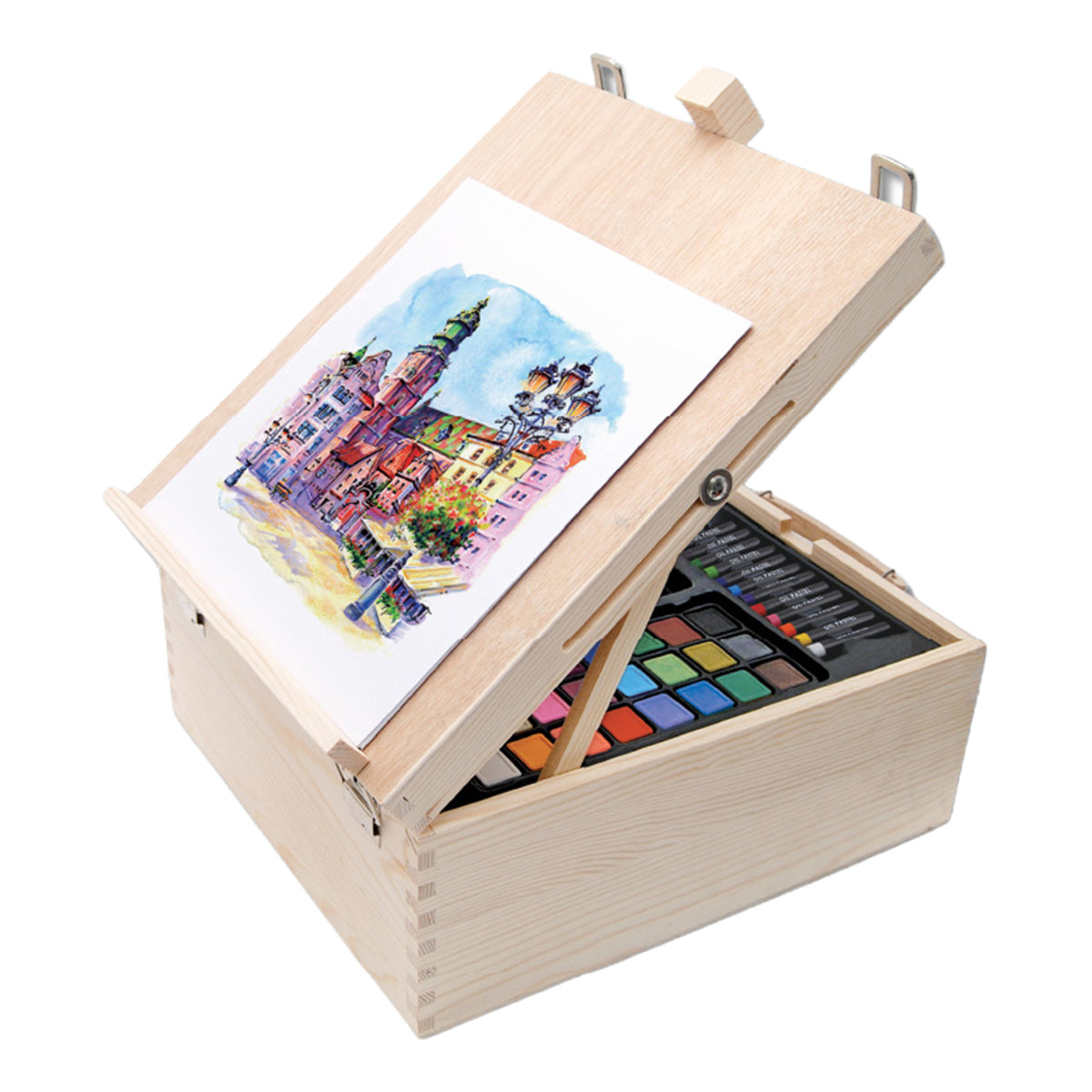 Eckersley's Exclusive Art Advantage Mixed Media Wooden Box Set 108