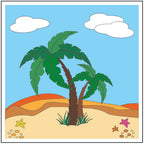 Smudgi Kids Painting Canvas Island