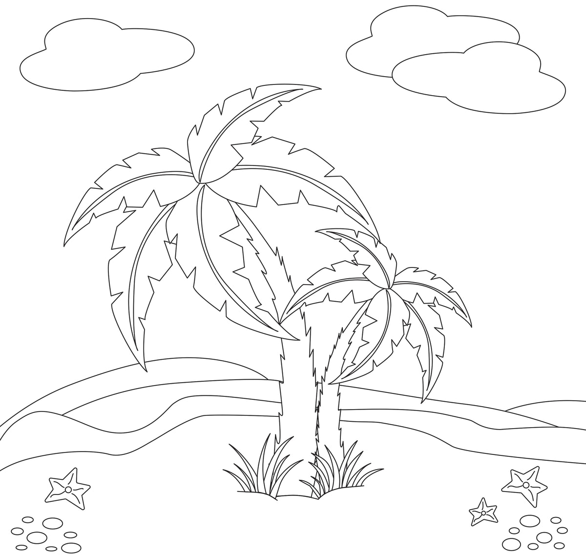 Smudgi Kids Painting Canvas Island