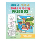 Draw Me Colour Me Cute And Cosy Friends Book