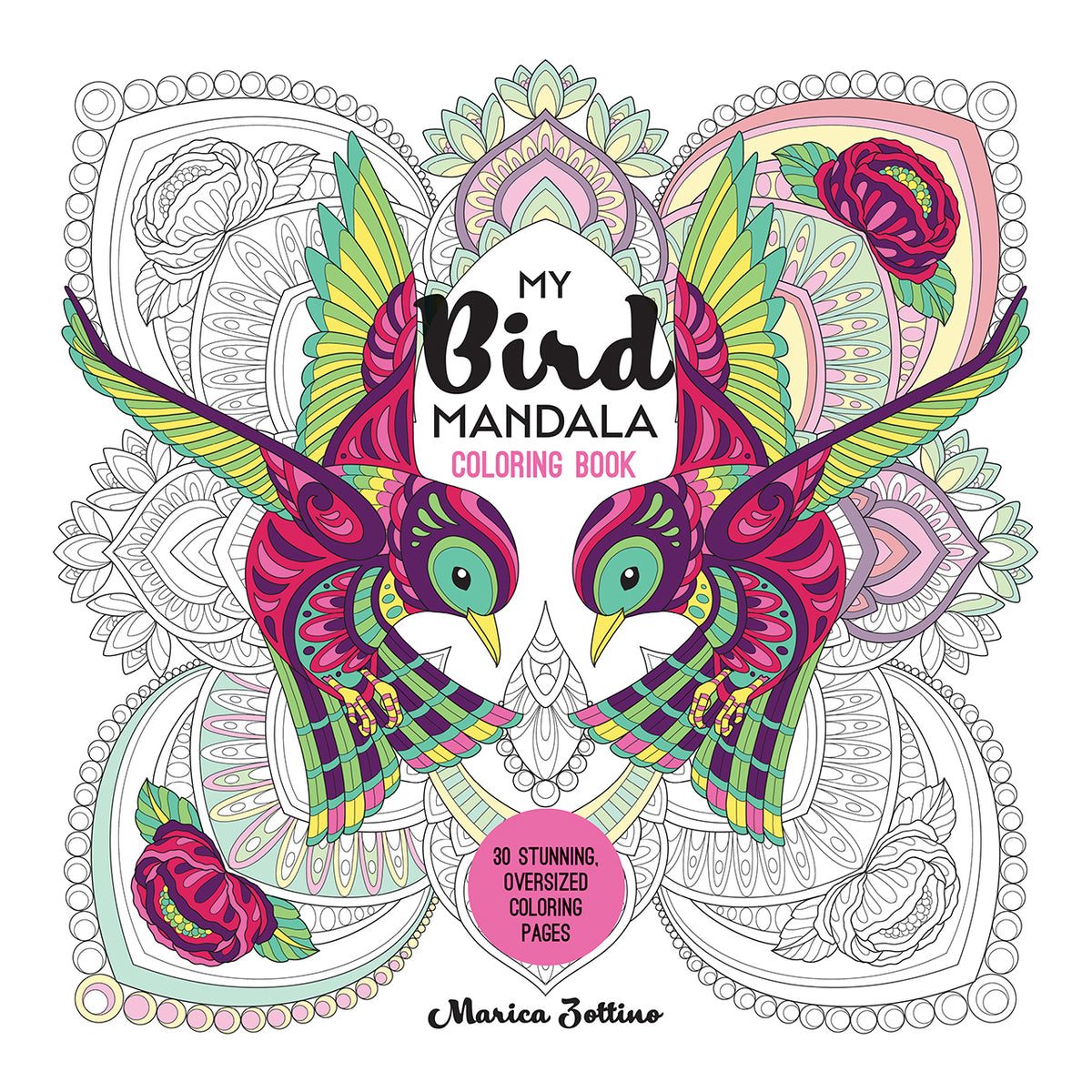 My Bird Mandala Colouring Book