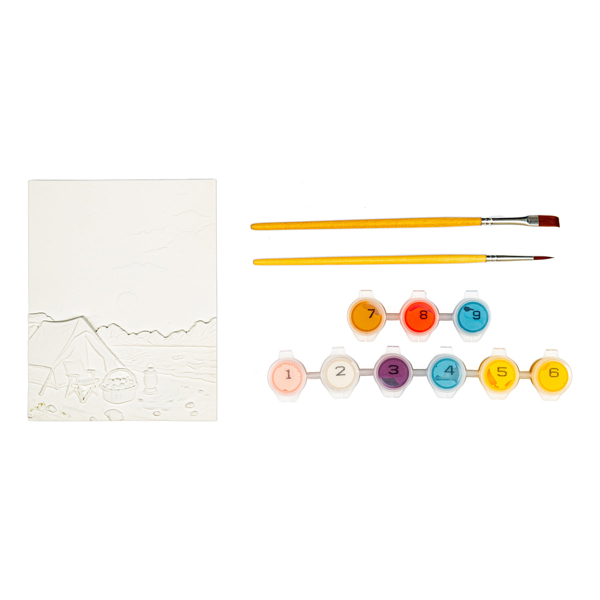 Byron 3D Relief Painting Set Camping