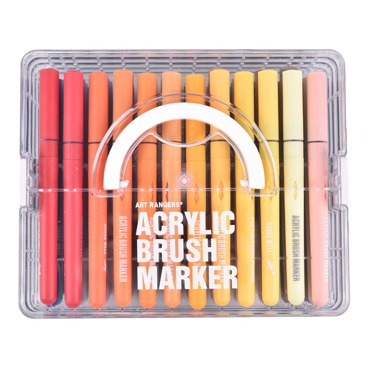 Eckersley's Exclusive Art Rangers Acrylic Brush Marker Set 48