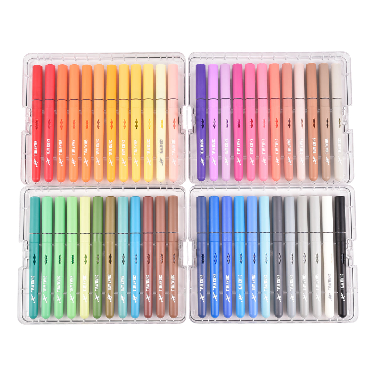 Eckersley's Exclusive Art Rangers Acrylic Brush Marker Set 48