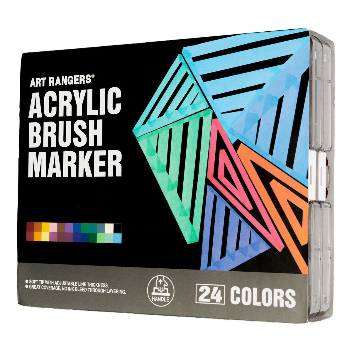 Art Rangers Acrylic Brush Marker Set 24