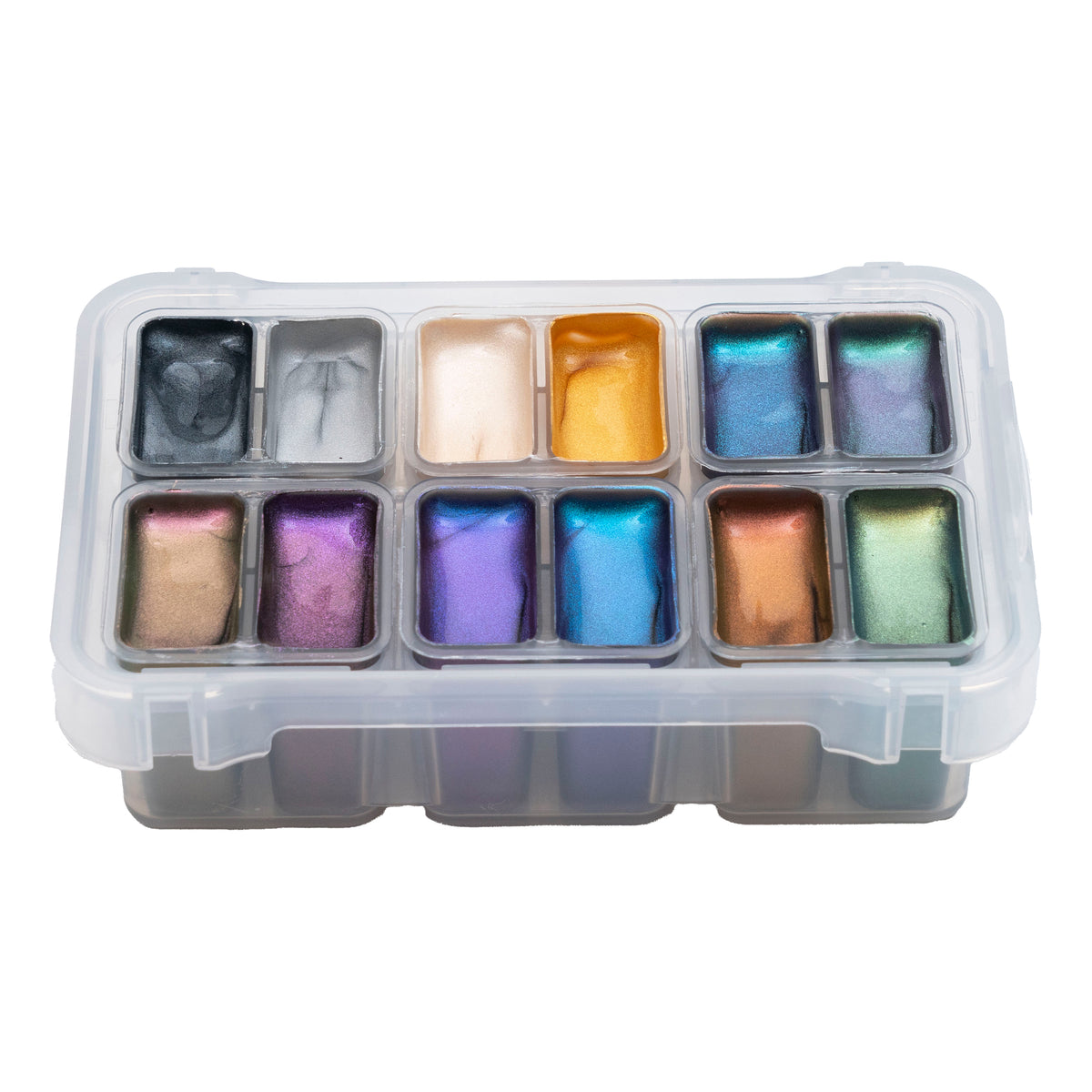 HIMI Twin Cup Gouache Paint Set 12 Cham Colours
