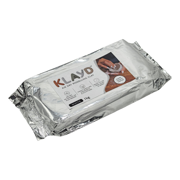 Klayd Air Dry Clay White