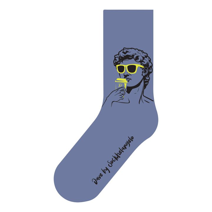 da Feetci Socks Dave By Sockhelangelo