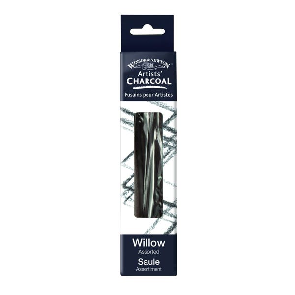 Winsor & Newton Willow Assorted Short Charcoal Pack