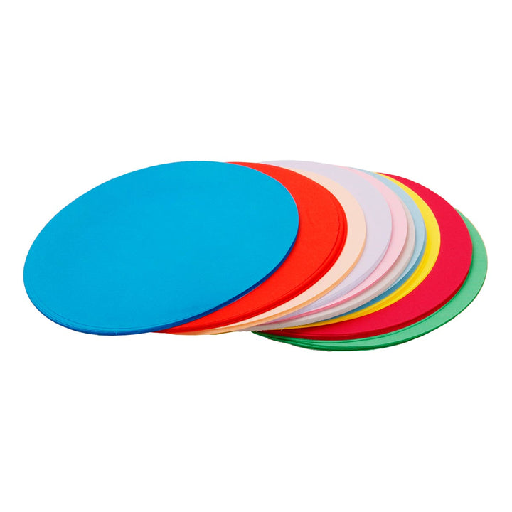 Jasart Matt Double Sided Paper Circles Pack 500