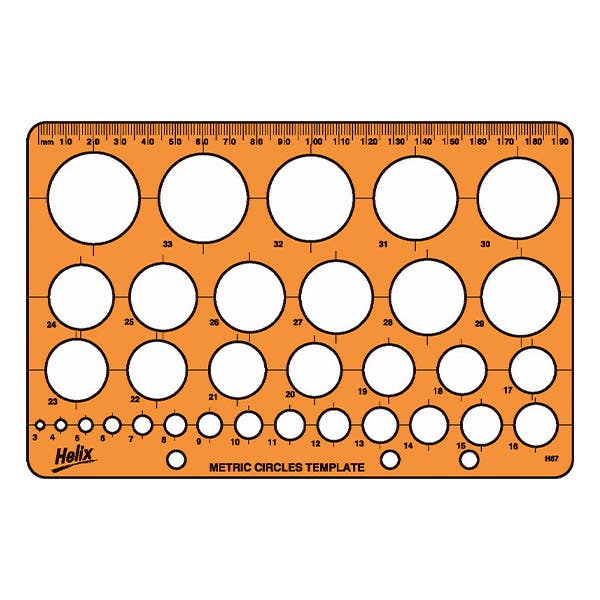 Helix Circle Template