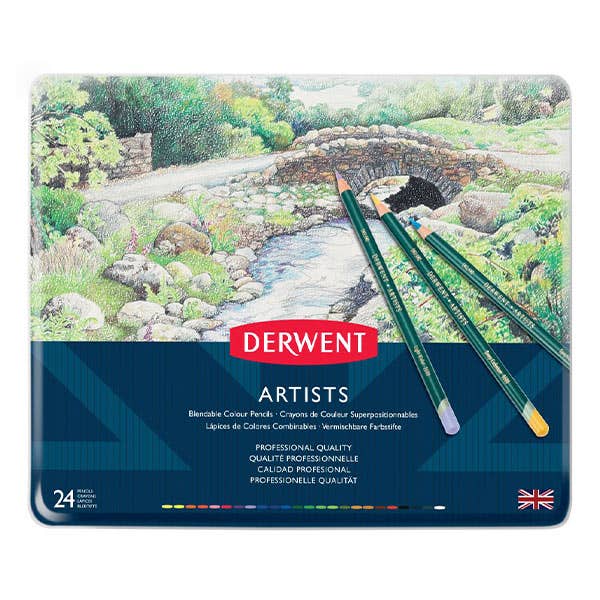 Derwent Artists Pencil Tin Sets