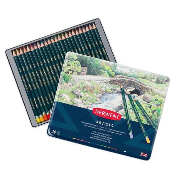 Derwent Artists Pencil Tin Sets