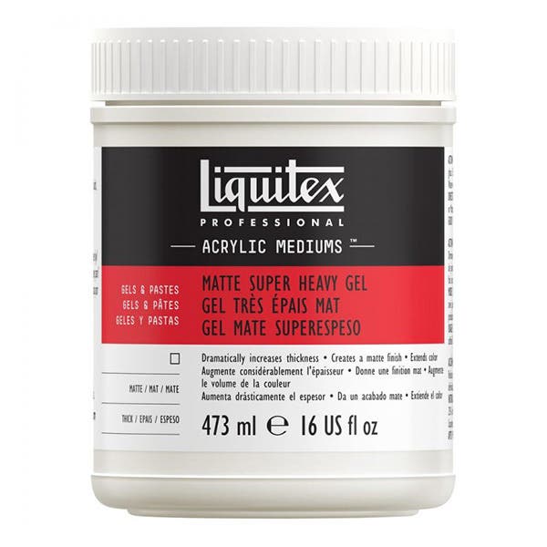 Liquitex Matte Super Heavy Gel Mediums