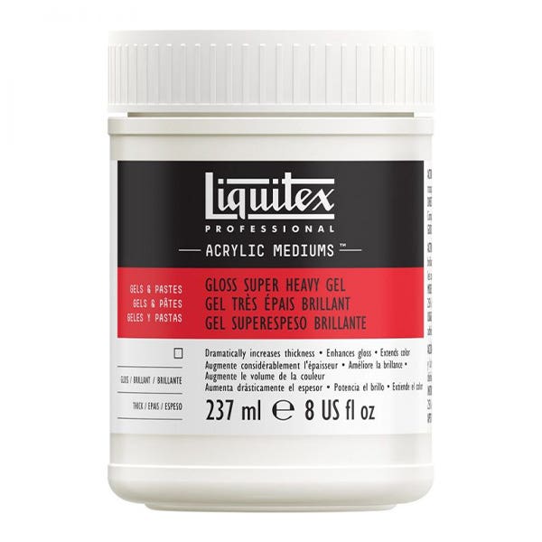 Liquitex Gloss Super Heavy Gel Mediums