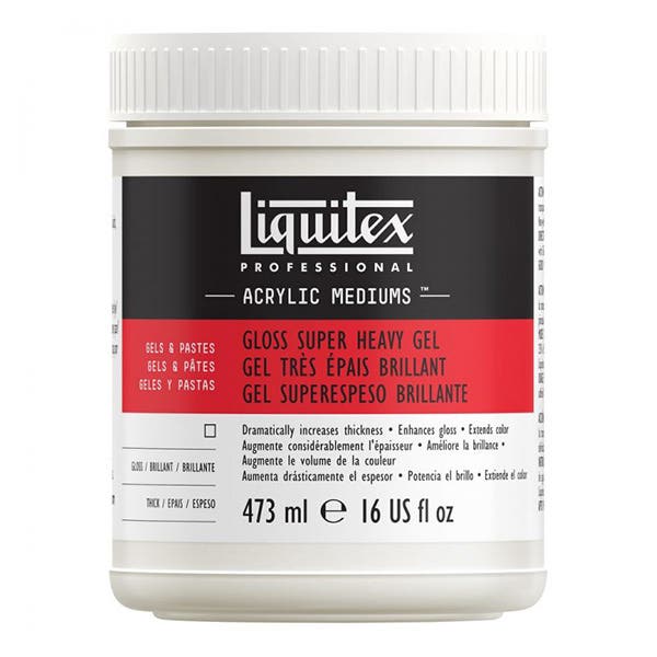 Liquitex Gloss Super Heavy Gel Mediums