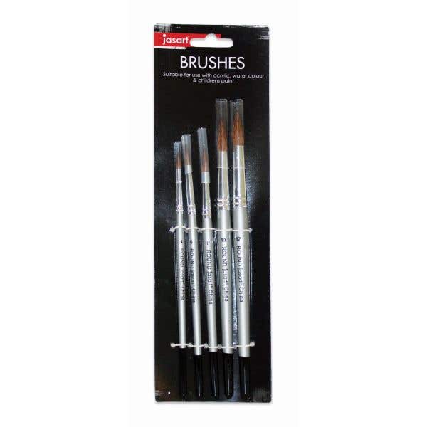 Jasart Pony & Goat Hair Brush Set