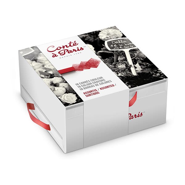Conte Carre Crayon Set 18