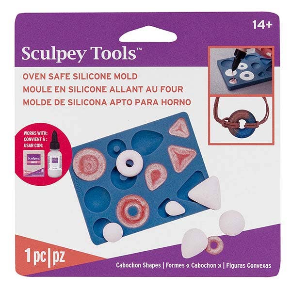 Sculpey Silicone Cabochon Shapes Mould
