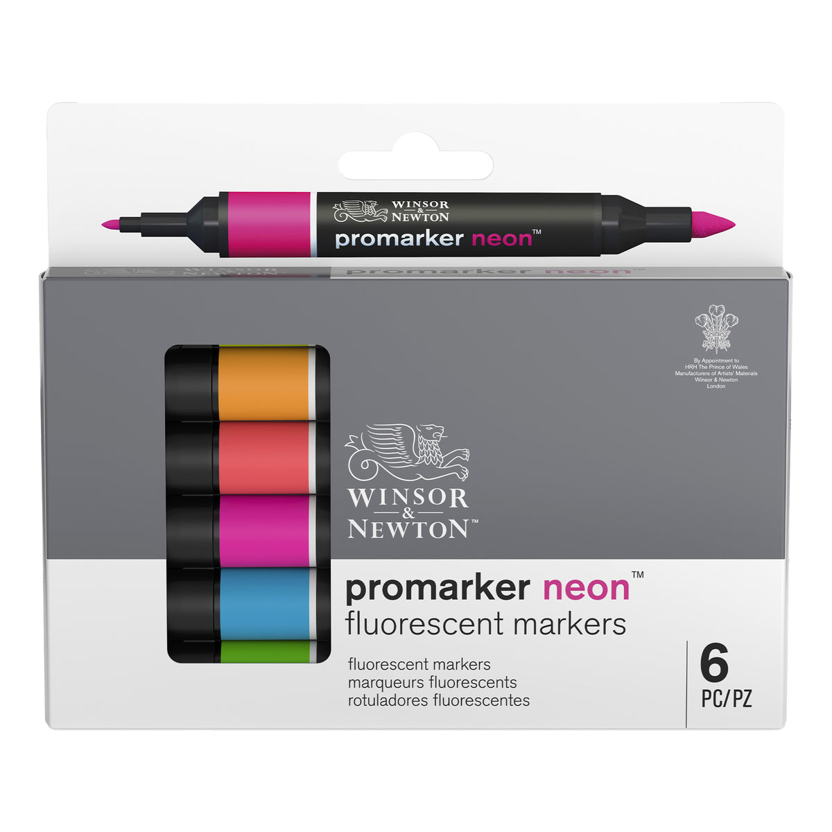 Winsor & Newton Neon Marker Set