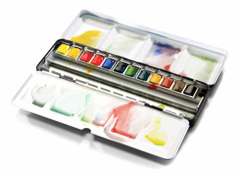 Winsor & Newton Professional Watercolour Half Pans 12