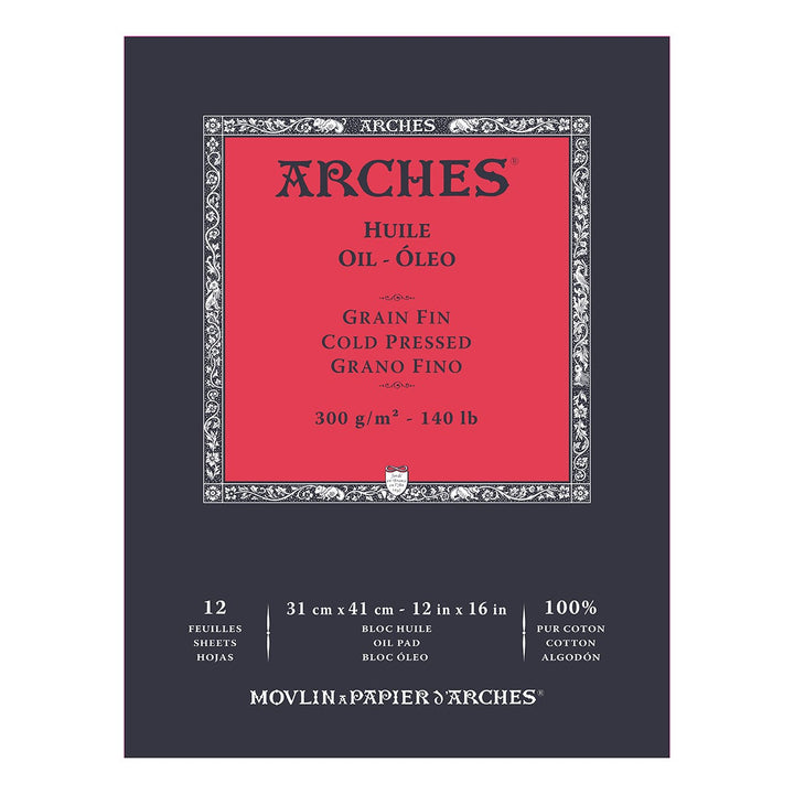 Arches Oil Paper Pads 300gsm