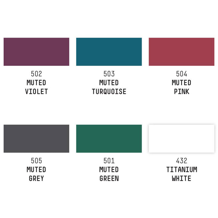 Liquitex Professional Acrylic Inks Muted Collection Set