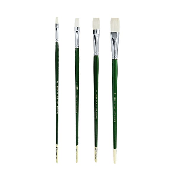 Neef 95 Stiff Synthetic Flat Brushes