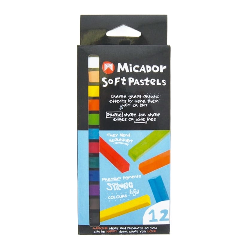 Micador Soft Pastels Set 12
