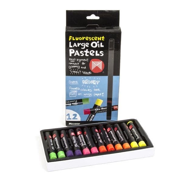 Micador Oil Pastel Fluoro Set