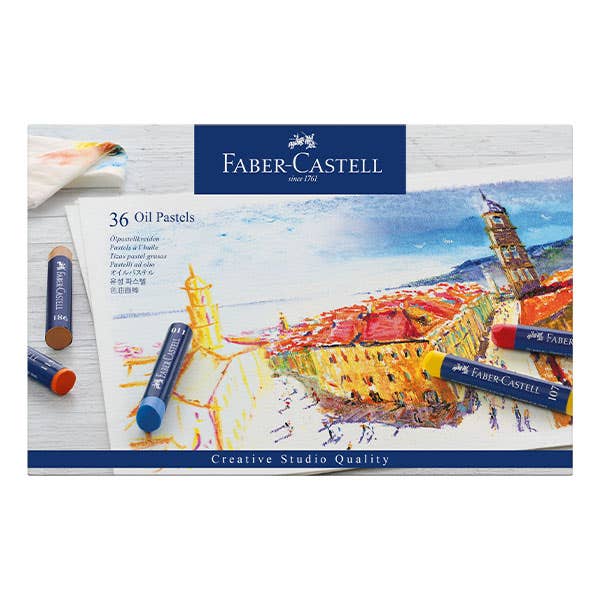 Faber-Castell Goldfaber Oil Pastel Set