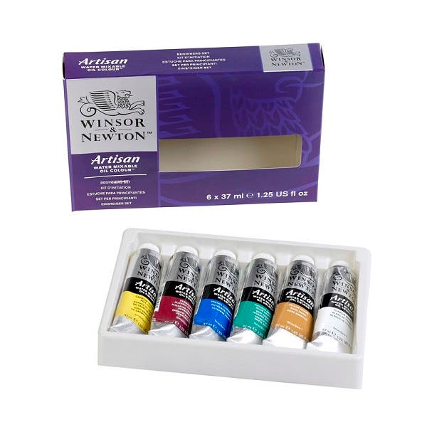 Winsor & Newton Artisan Water Mixable Oil Colour Beginner Set