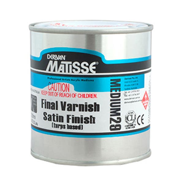 Matisse Turps-Based Satin Varnishes