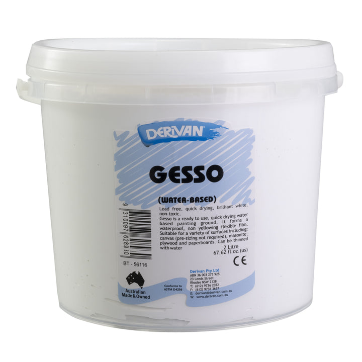 Derivan White Gesso Primers