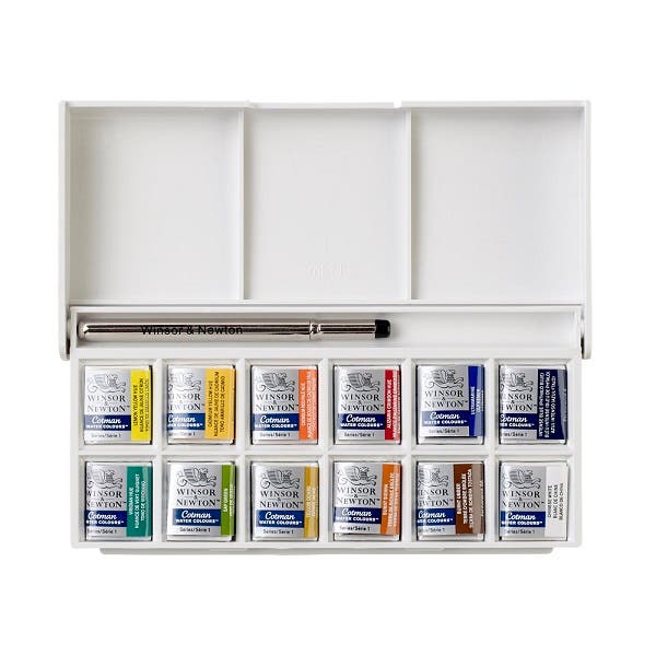 Winsor & Newton Cotman Watercolour Half Pan Sketchers' Pocket Box