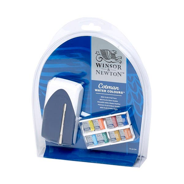 Winsor & Newton Cotman Watercolour Half Pan PLUS Set