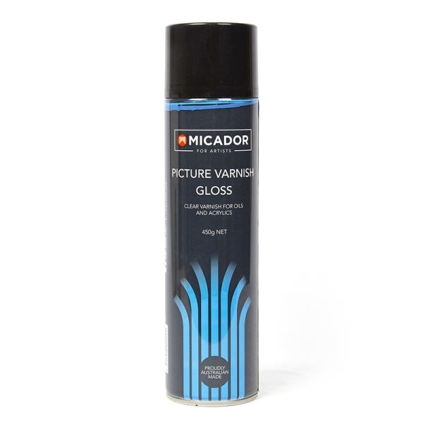 Micador For Artists Gloss Picture Varnish Spray