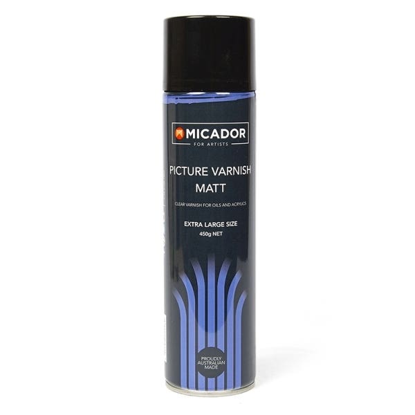 Micador For Artists Matt Picture Varnish Spray