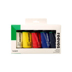 Reeves Acrylic 75ml Primary Paint Set