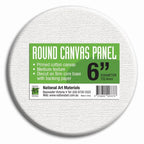 National Art Materials Round Canvas Panels