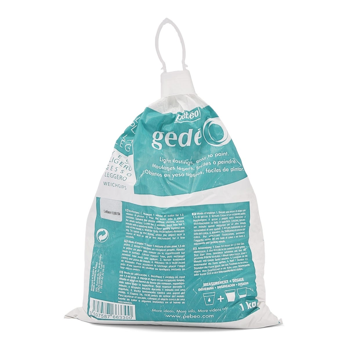 Pebeo Gedeo Light Plaster 1kg
