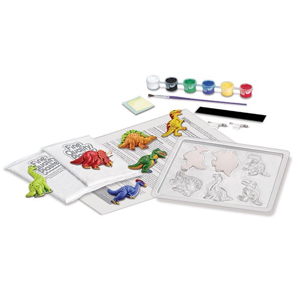 4M Mould & Paint Dinosaur Kit