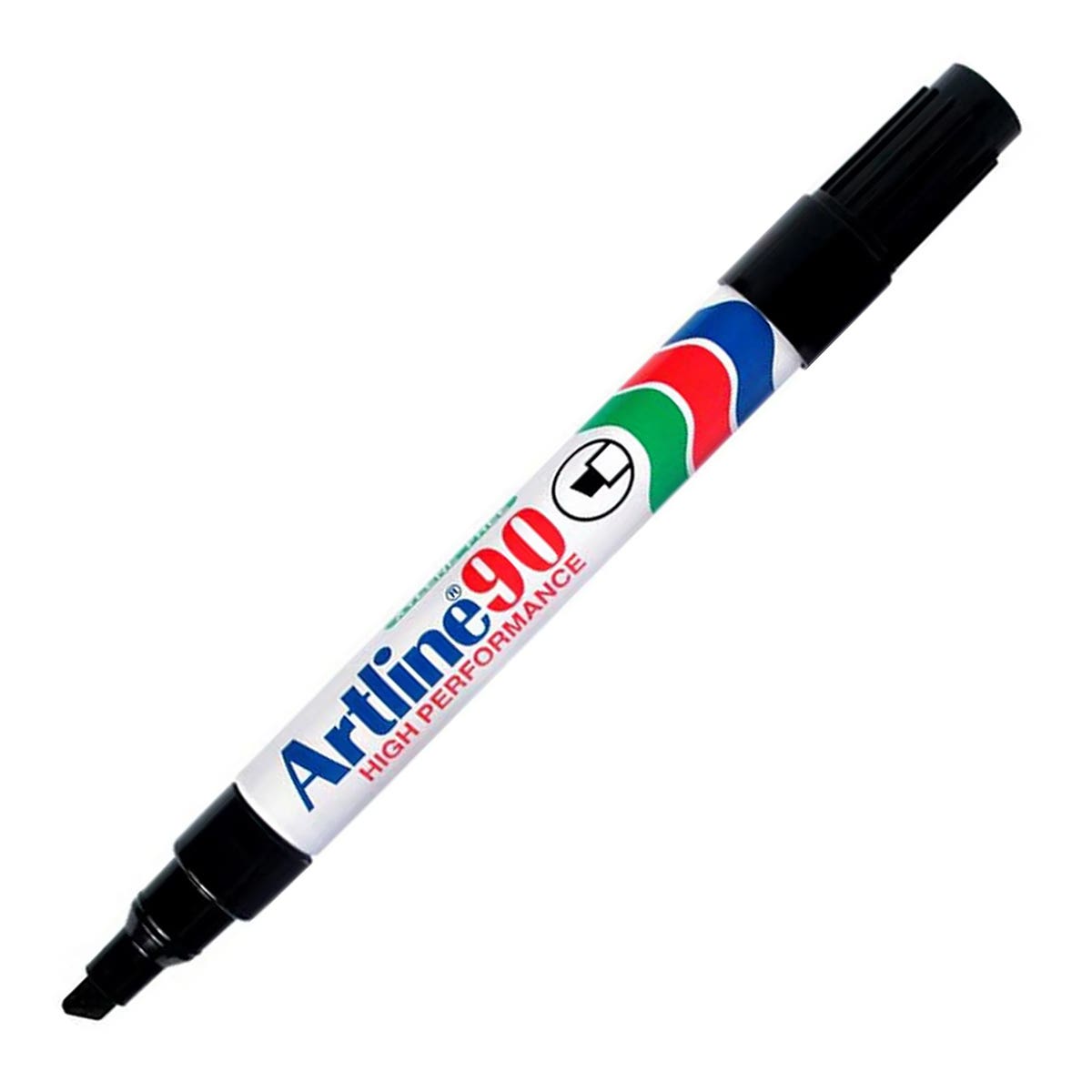 Artline 90 Medium Chisel Permanent Markers