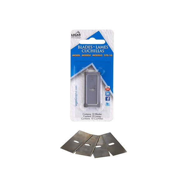 Logan 2000 Hand-Held Push Style Mat Cutter Blades