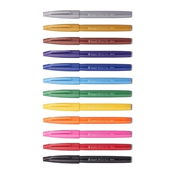Pentel Brush Sign Pens