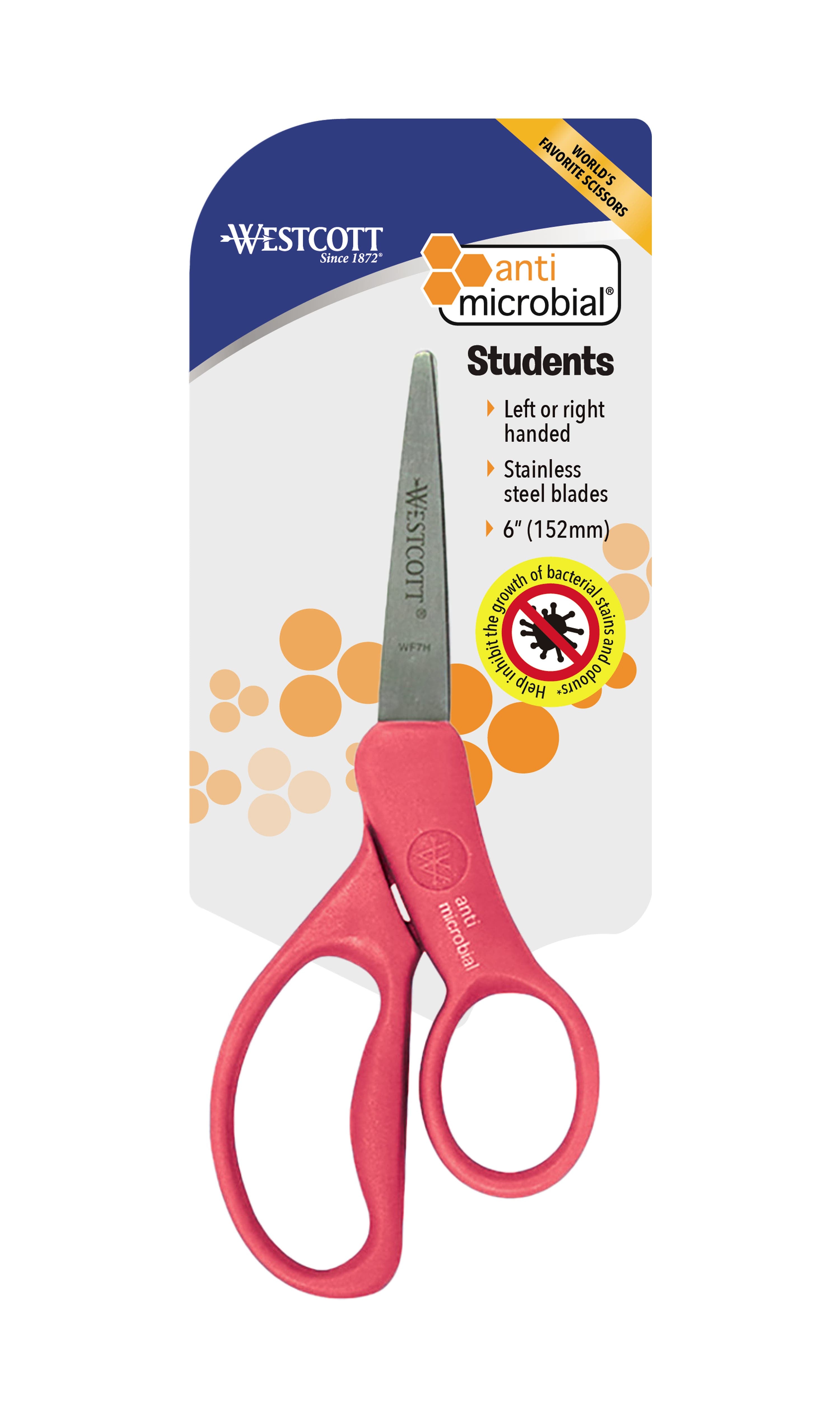 Westcott Antimicrobial Student Scissors