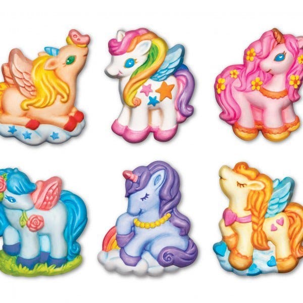4M Mould & Paint Unicorns Kit