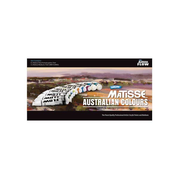 Matisse Flow Formula Acrylic Australian Colour Set