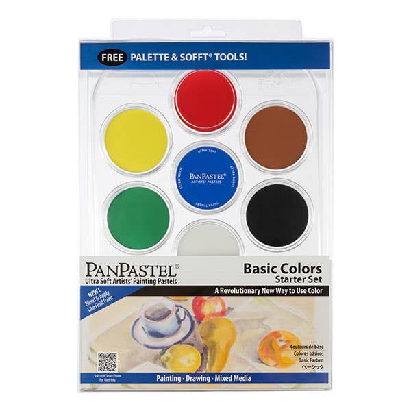 PanPastel Ultra Soft Artist Basic Colours Starter Set