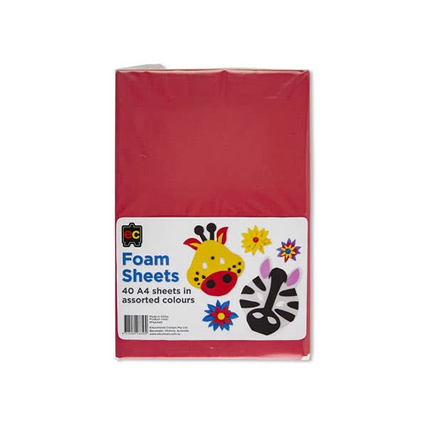 EC Foam Sheets Assorted Pack